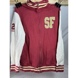 VTG San Francisco 49ers Youth Letterman Style Jacket Size XL Embroidered NFL
